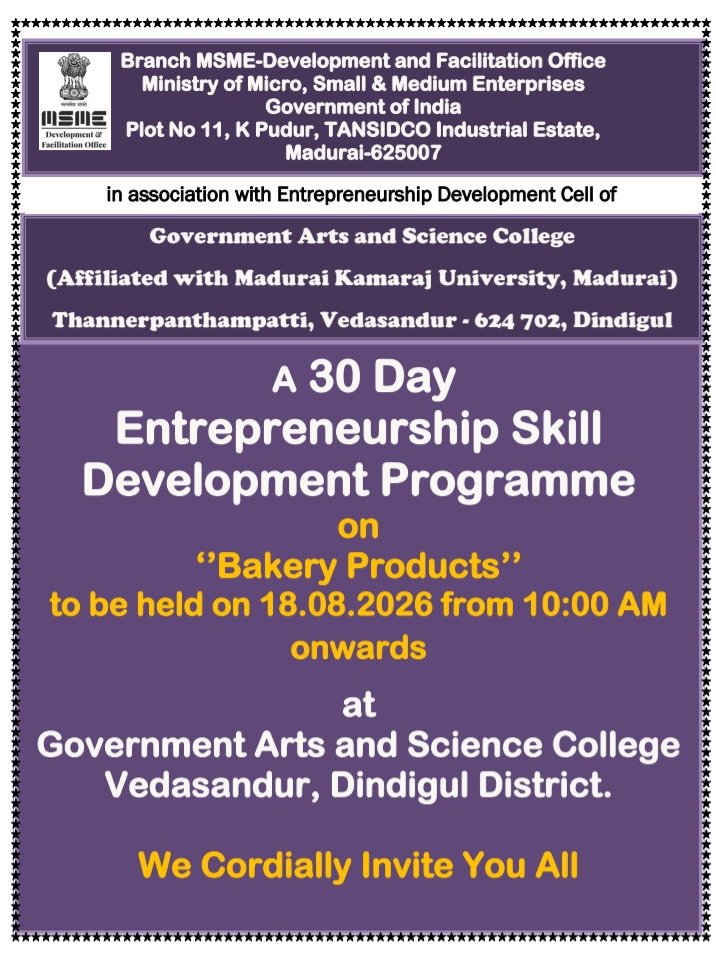Entrepreneurship Skill Development Programme on 